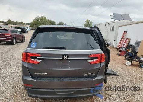 2022 Honda Odyssey Elite z USA, uszkodzony, nr VIN 5FNRL6H92NB029092